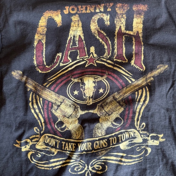 Vintage Johnny Cash graphic tee Size S - Picture 3 of 4